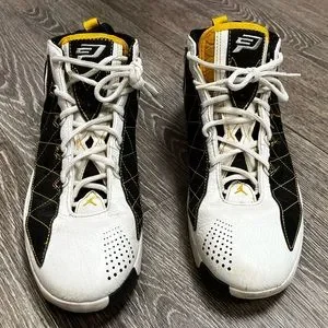Nike | Shoes | Rare Vintage Nike Air Jordan Cp3ii White Gold 
